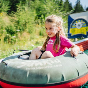 Die Sommer-Tubingbahn im Funpark Gerlitzen Kanzelbahn