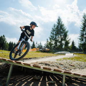 Der lake.bike Kids Bike Park in der Erlebnisarena Kanzelhöhe