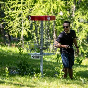 Discgolf - ein weiteres Angebot auf der Petzen