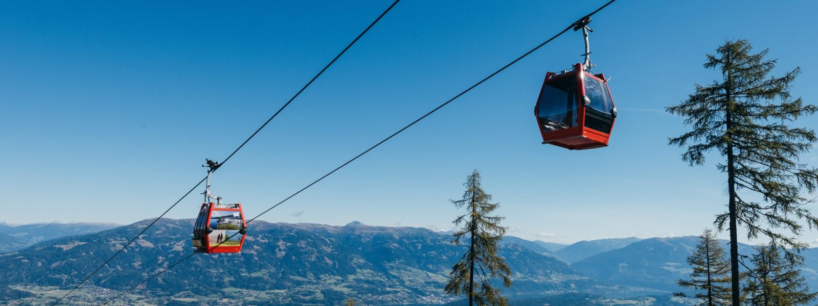 Die Talbahn Goldeck - eine moderne Umlaufbahn mit 8er Kabinen