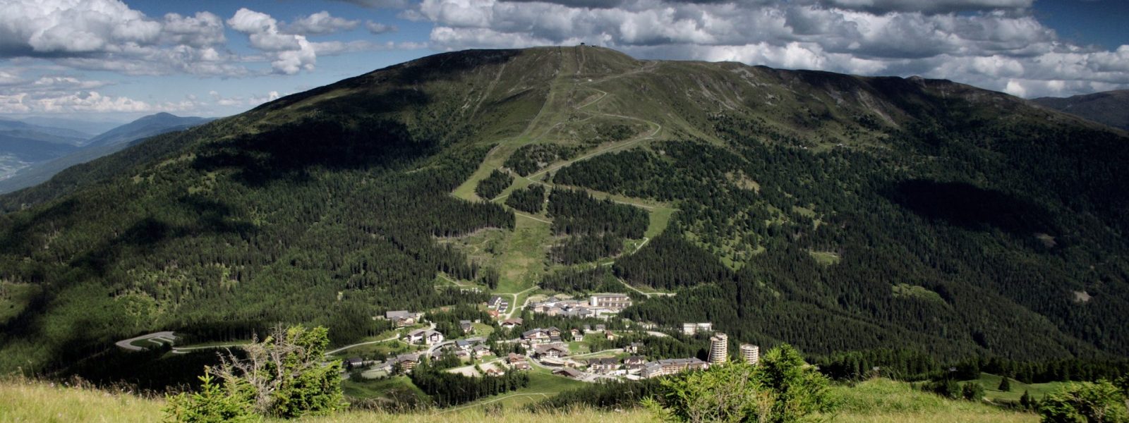 Katschberg im Sommer - Blick auf das Aineck