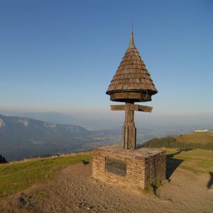 Der höchste Punkt am Dreiländereck - am Schnittpunkt zwischen Kärnten, Friaul und Slowenien