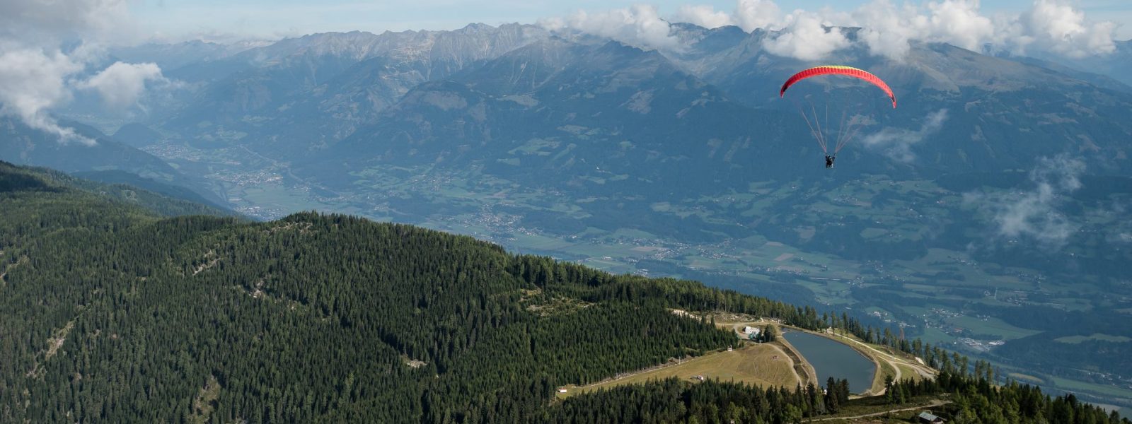 Paragleiten vom Goldeck aus