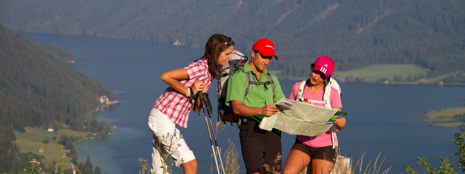 Die Bergstation der Weissensee Bergbahn ist ein idealer Ausgangspunkt für Wanderungen