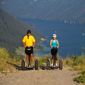 Segway-Touren durch die Almlandschaft