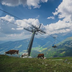 Ausblick oben am Aineck (2.220 m)