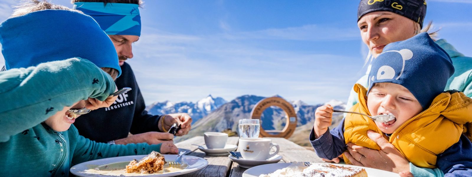 Kulinarische Genüsse mit Glocknerblick am Schareck in Heiligenblut