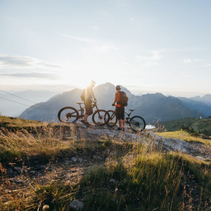 Nassfeld - zahlreiche Naturtrails warten auf die Mountainbiker