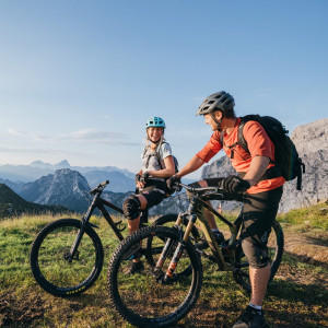 Nassfeld - zahlreiche Naturtrails warten auf die Mountainbiker