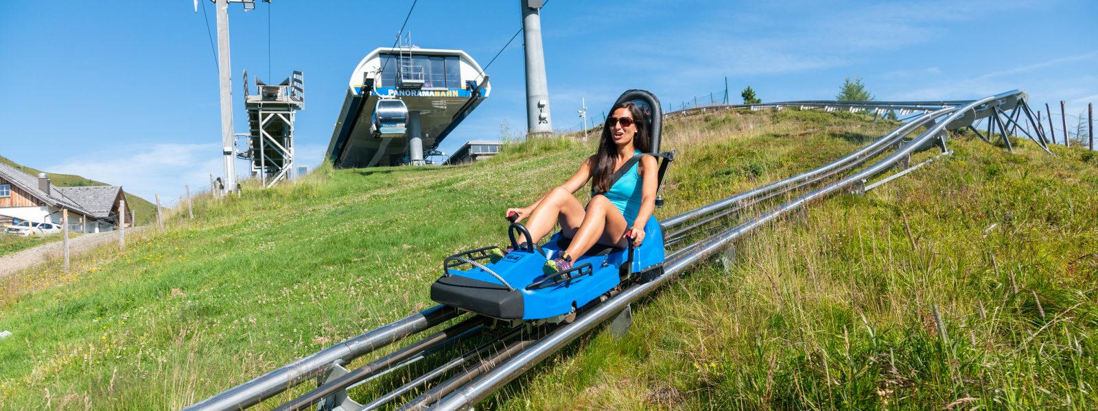 Der Nocky Flitzer startet bei der Bergstation der Panoramabahn