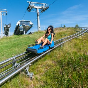 Der Nocky Flitzer startet bei der Bergstation der Panoramabahn