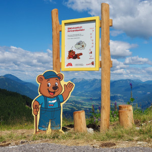 Familien-Erlebnisweg Drei-Länder-Bär am Dreiländereck