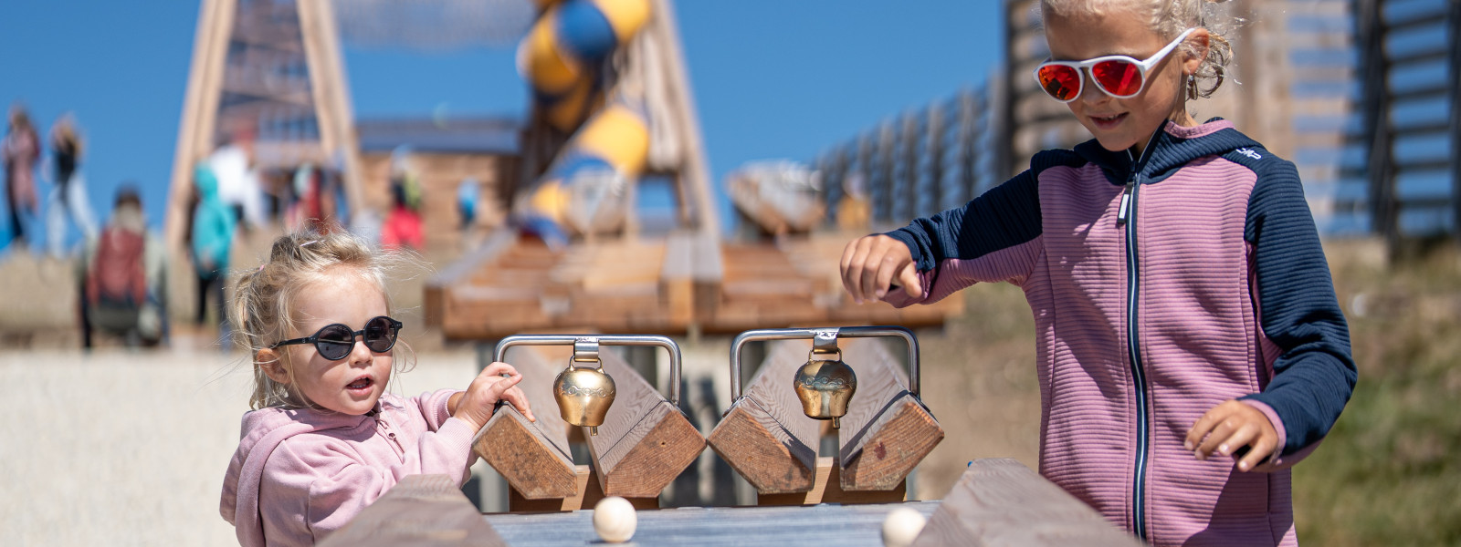 Katschis Almspielplatz - oben am Aineck