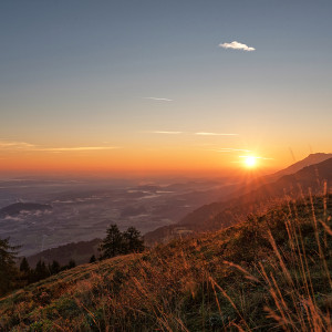 360-Grad-Panoramablick am Dreiländereck