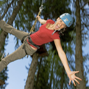 Nassfeld - der spektakuläre Flying Fox im Felsenlabyrinth verspricht coole Erlebnisse