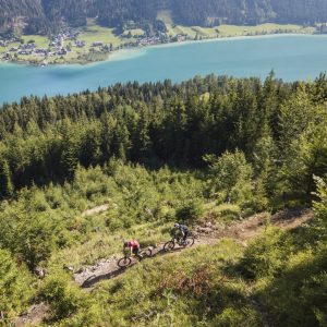 Weissensee - auf Naturtrails mit Prachtblick talwärts zum See