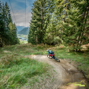 Weissensee - auf Naturtrails geht es abwechslungsreich talwärts