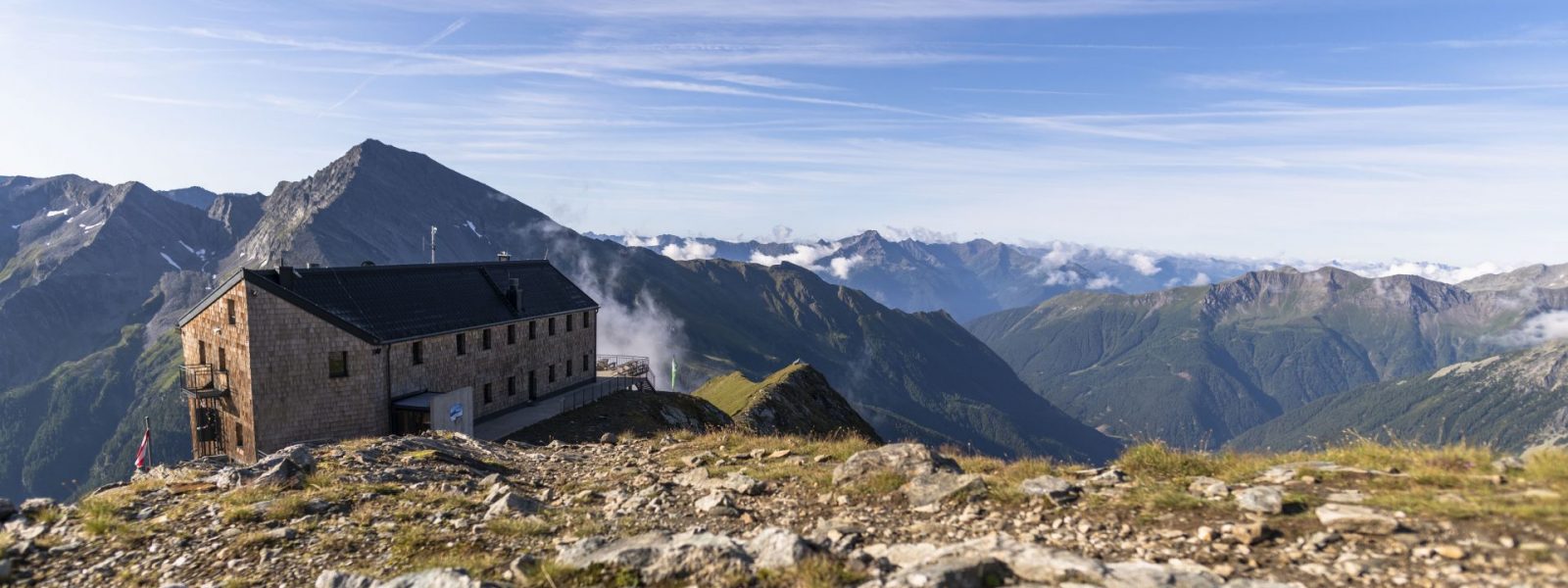 Das Hannoverhaus am Ankogel | Foto: Hochgebirgsbahnen Ankogel/F. Gerdl