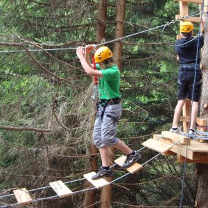 Der Erlebnisklettergarten - eines der Highlights am Klippitztörl | Foto: Bergbahnen Klippitztörl