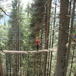 Spaß & Kick für Klein & Groß im Erlebnisklettergarten am Klippitztörl | Foto: Bergbahnen Klippitztörl