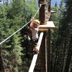 Spaß & Kick für Klein & Groß im Erlebnisklettergarten am Klippitztörl | Foto: Bergbahnen Klippitztörl