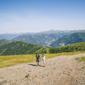 Wandervielfalt auf der Kaiserburg in Bad Kleinkirchheim