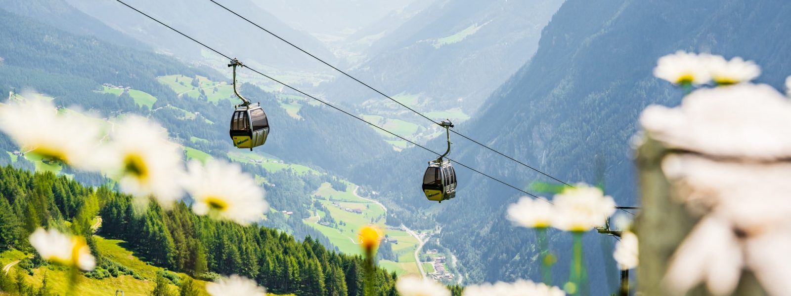 Die Seilbahn aus Heiligenblut auf das Schareck (2.600 m)