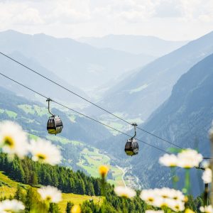 Die Seilbahn aus Heiligenblut auf das Schareck (2.600 m)