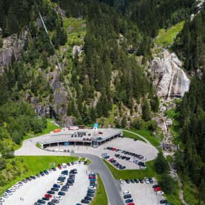 Talstation der Mölltaler Gletscherbahnen