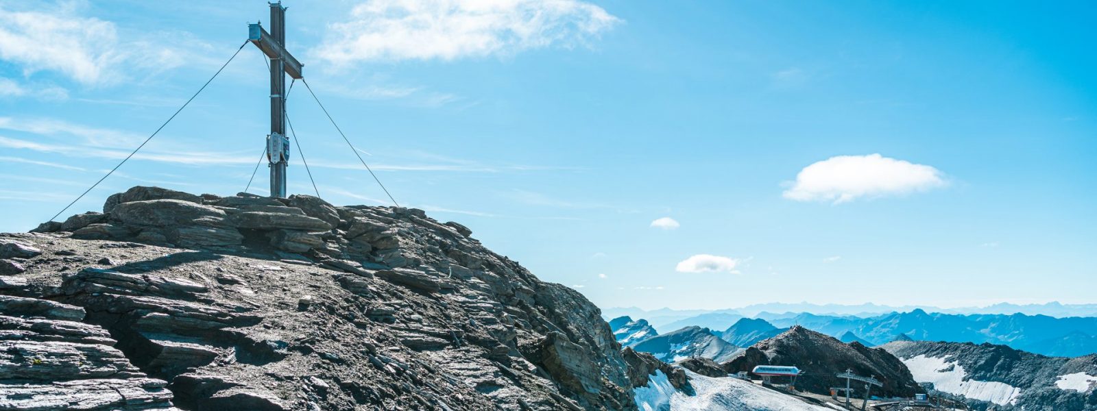 Das Schareck (3.123 m) - der höchste Punkt am Mölltaler Gletscher