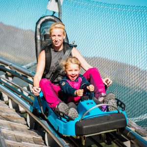 Von der Bergstation der Panoramabahn geht es mit dem Nocky Flitzer talwärts